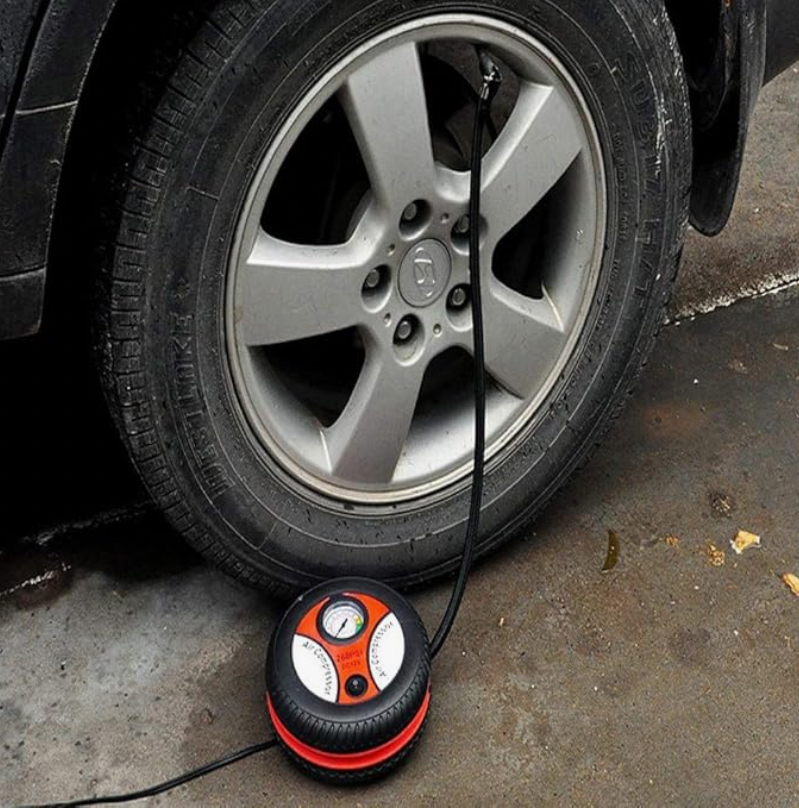 Inflador Eléctrico Portátil para Auto, Moto y Más