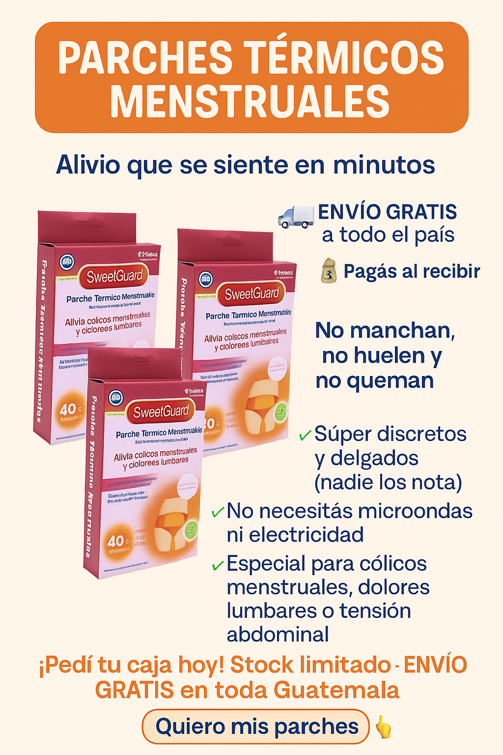 Parches Térmicos Menstruales