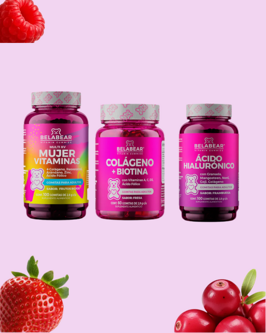Trío Multivitamínico Belabear